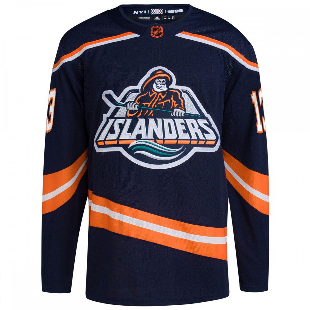 Mathew Barzal New York Islanders adidas Reverse Retro 2.0 Authentic Player Jersey - Navy-Pro Kit Vault | Brand New 26/27 Sports Jerseys
